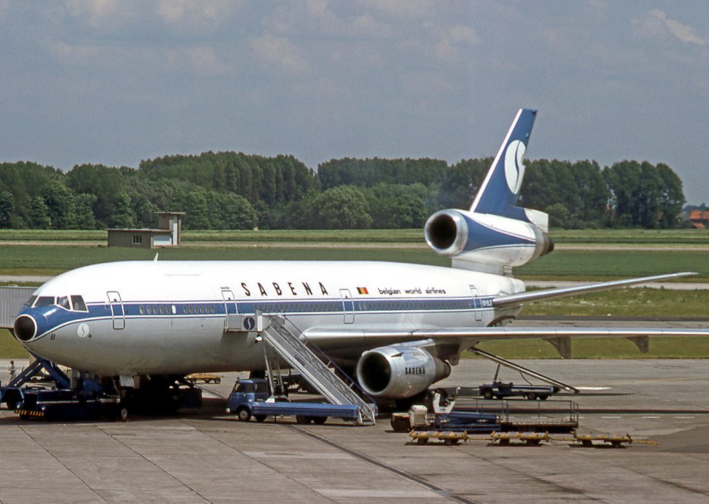 Douglas DC-10 de la Sabena, parmis les compagnies aériennes ayant fait faillite