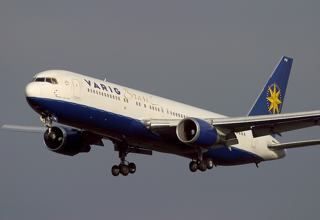 Boeing 767-300er de la Varig avant la faillite de la compagnie aérienne 