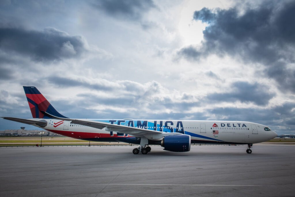 Airbus A330-900 "Team USA" de Delta Airlines